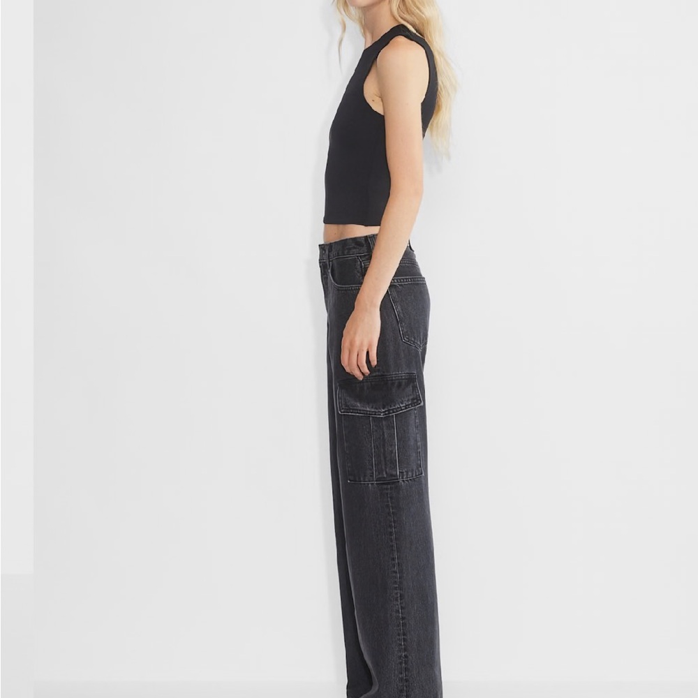 Denim Forum Farrah Cargo Jeans - Picture 3 of 6